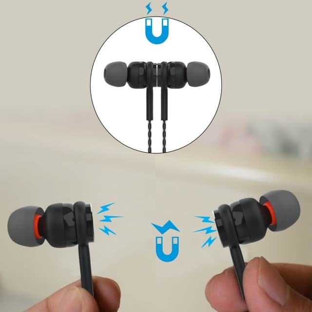 Magnetic Headphones | Portronics Conch Gama