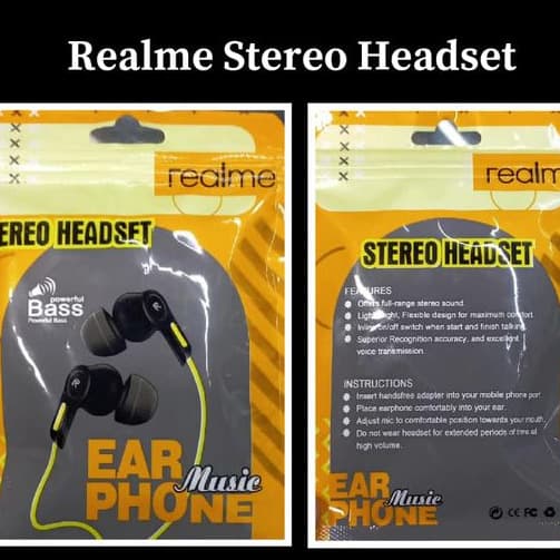 Realme Stereo Headset