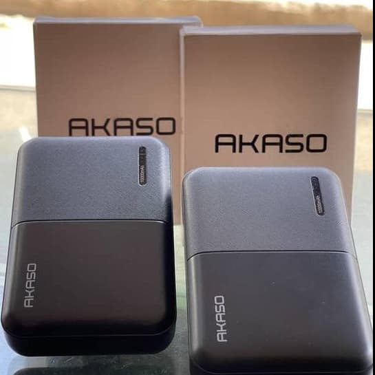 Akaso Powerbank Mini Pocket Powerbank Available 10000 Mah Battery Backup